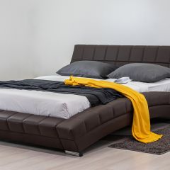Кровать двойная Оливия 160 + ортопед. основание в Кунгуре - kungur.mebel24.online | фото