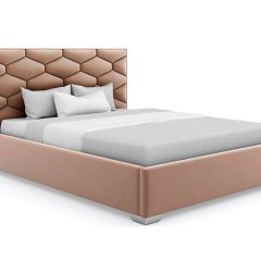 Кровать Коралл интерьерная +основание (90х200) в Кунгуре - kungur.mebel24.online | фото