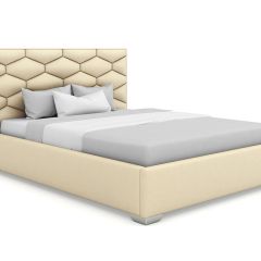 Кровать Коралл интерьерная +основание (90х200) в Кунгуре - kungur.mebel24.online | фото 4