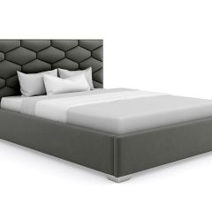 Кровать Коралл интерьерная +основание (90х200) в Кунгуре - kungur.mebel24.online | фото 9