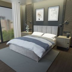 Кровать Мерида с ортопедической решеткой (1400) в Кунгуре - kungur.mebel24.online | фото