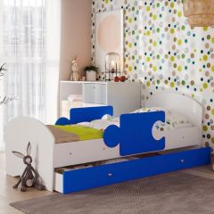 Кровать "Мозайка" на щитах + бортики + ящики в Кунгуре - kungur.mebel24.online | фото 3