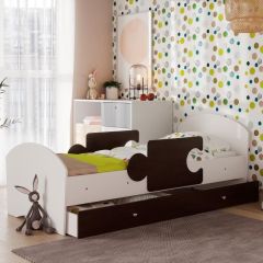Кровать "Мозайка" на щитах + бортики + ящики в Кунгуре - kungur.mebel24.online | фото 5