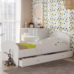 Кровать "Мозайка" на щитах + бортики + ящики в Кунгуре - kungur.mebel24.online | фото 6