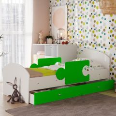 Кровать "Мозайка" на щитах + бортики + ящики в Кунгуре - kungur.mebel24.online | фото 11