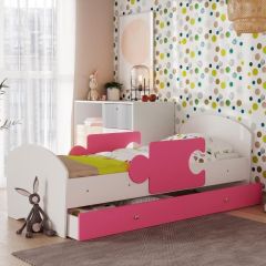 Кровать "Мозайка" на щитах + бортики + ящики в Кунгуре - kungur.mebel24.online | фото 12