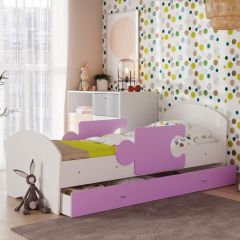 Кровать "Мозайка" на щитах + бортики + ящики в Кунгуре - kungur.mebel24.online | фото 14