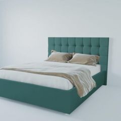 Кровать Венеция без основания 1400 (велюр бирюзовый) в Кунгуре - kungur.mebel24.online | фото