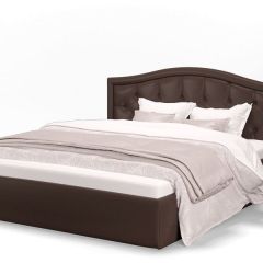 Кровать Стелла 1200 + Основание (Лесмо brown) коричневый в Кунгуре - kungur.mebel24.online | фото