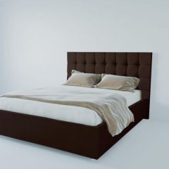 Кровать Венеция без основания 900 (экокожа коричневая) в Кунгуре - kungur.mebel24.online | фото