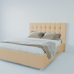 Кровать Венеция с ПМ 1200 (экокожа бежевая) в Кунгуре - kungur.mebel24.online | фото 2