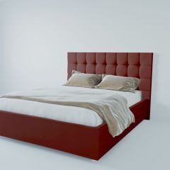Кровать Венеция с ПМ 1600 (велюр бордо) в Кунгуре - kungur.mebel24.online | фото 2