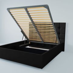 Кровать Венеция с ПМ 900 (экокожа кольт ч) в Кунгуре - kungur.mebel24.online | фото