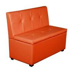 Кухонный диван Уют-1 (1000) Оранжевый в Кунгуре - kungur.mebel24.online | фото