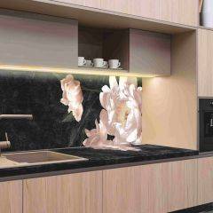 Кухонный фартук со столешницей (А-05) в едином стиле (3050 мм) в Кунгуре - kungur.mebel24.online | фото