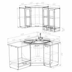 Кухонный гарнитур Лира литл 1500*1200 в Кунгуре - kungur.mebel24.online | фото 3