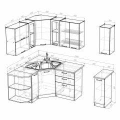 Кухонный гарнитур Лира оптима 1500*1800 в Кунгуре - kungur.mebel24.online | фото 3