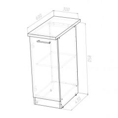 Кухонный гарнитур Паола оптима 1500х1800 мм в Кунгуре - kungur.mebel24.online | фото 16
