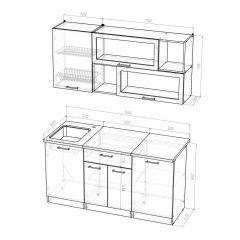 Кухонный гарнитур Симона стандарт 1600 в Кунгуре - kungur.mebel24.online | фото 4