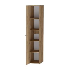 Квадро П-1 Пенал 1дв (ЛДСП дуб крафт золотой) в Кунгуре - kungur.mebel24.online | фото 2