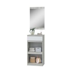 ЛОРИ Прихожая  (дуб серый/белый) в Кунгуре - kungur.mebel24.online | фото 11
