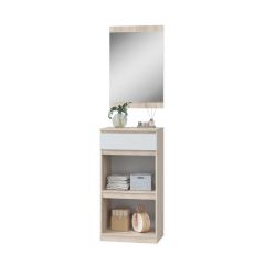 ЛОРИ Прихожая  (дуб сонома светлый/белый) в Кунгуре - kungur.mebel24.online | фото 11