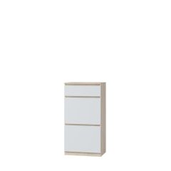 ЛОРИ Прихожая  (дуб сонома светлый/белый) в Кунгуре - kungur.mebel24.online | фото 12