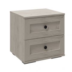 Модульная спальня София (Дуб крафт белый) в Кунгуре - kungur.mebel24.online | фото 7