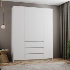 МОРИ МШ 1600.1 Шкаф (белый) в Кунгуре - kungur.mebel24.online | фото