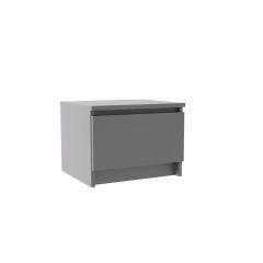 МОРИ ТПМ 400.1 Тумба прикроватная (графит) в Кунгуре - kungur.mebel24.online | фото 2
