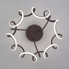 Накладной светильник Eurosvet Alstroemeria 90238/1 кофе в Кунгуре - kungur.mebel24.online | фото 2