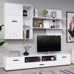 НЭНСИ NEW Тумба ТВ (2дв.+1ящ.) МДФ в Кунгуре - kungur.mebel24.online | фото 2