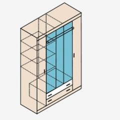 НИКА Н13 Шкаф для одежды в Кунгуре - kungur.mebel24.online | фото 5