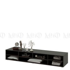 НИКОЛЬ Тумба ТВ (Черный глянец/Черный) в Кунгуре - kungur.mebel24.online | фото 2