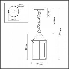 Подвесной светильник Odeon Light Mavret 4961/1 в Кунгуре - kungur.mebel24.online | фото 4