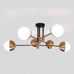 Потолочная люстра Eurosvet Nuvola 70129/6 латунь в Кунгуре - kungur.mebel24.online | фото 2