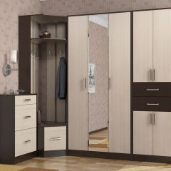 Прихожая ДИАНА-4 сек №10 (Венге/Дуб молочный) в Кунгуре - kungur.mebel24.online | фото 3