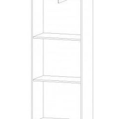 ИНФИНИТИ Прихожая Шкаф-пенал (ясень шимо комб.) в Кунгуре - kungur.mebel24.online | фото 2