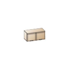 Прихожая Карина композиция 3 (Снежный ясень) в Кунгуре - kungur.mebel24.online | фото 3