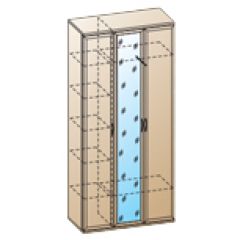 Прихожая Карина композиция 6 (Снежный ясень) в Кунгуре - kungur.mebel24.online | фото 8