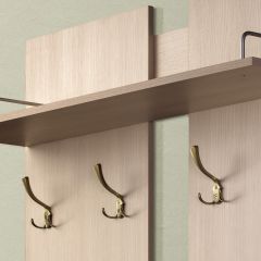 Прихожая Лира 1 Дуб нортон светлый в Кунгуре - kungur.mebel24.online | фото 11