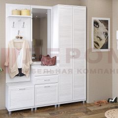 Прихожая Мелисса композиция 11 (Снежный Ясень) в Кунгуре - kungur.mebel24.online | фото