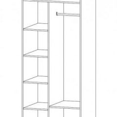ВИКТОРИЯ Шкаф 2-х створчатый в Кунгуре - kungur.mebel24.online | фото 2
