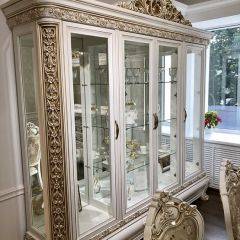 Сервант Алсу (белый глянец) в Кунгуре - kungur.mebel24.online | фото 3