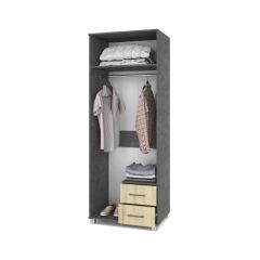 ЕВА Шкаф 2-х дверный Е24 в Кунгуре - kungur.mebel24.online | фото 8