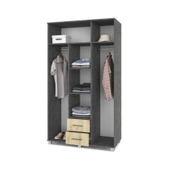 ЕВА Шкаф 3-х дверный Е34 в Кунгуре - kungur.mebel24.online | фото 8