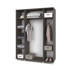 ЕВА Шкаф 4-х дверный Е41 в Кунгуре - kungur.mebel24.online | фото 2