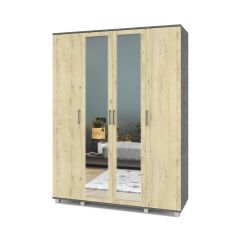 ЕВА Шкаф 4-х дверный Е41 в Кунгуре - kungur.mebel24.online | фото 7