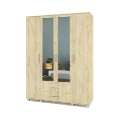 ЕВА Шкаф 4-х дверный Е43 в Кунгуре - kungur.mebel24.online | фото 5