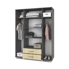 ЕВА Шкаф 4-х дверный Е43 в Кунгуре - kungur.mebel24.online | фото 8